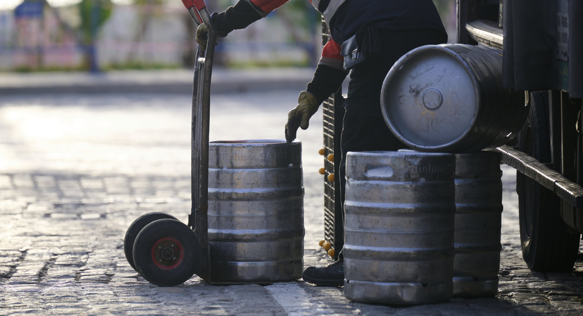 Beer kegs