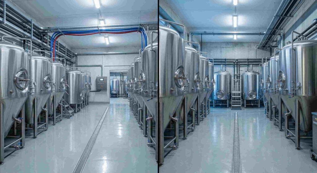 what-is-a-microbrewery-production-floor