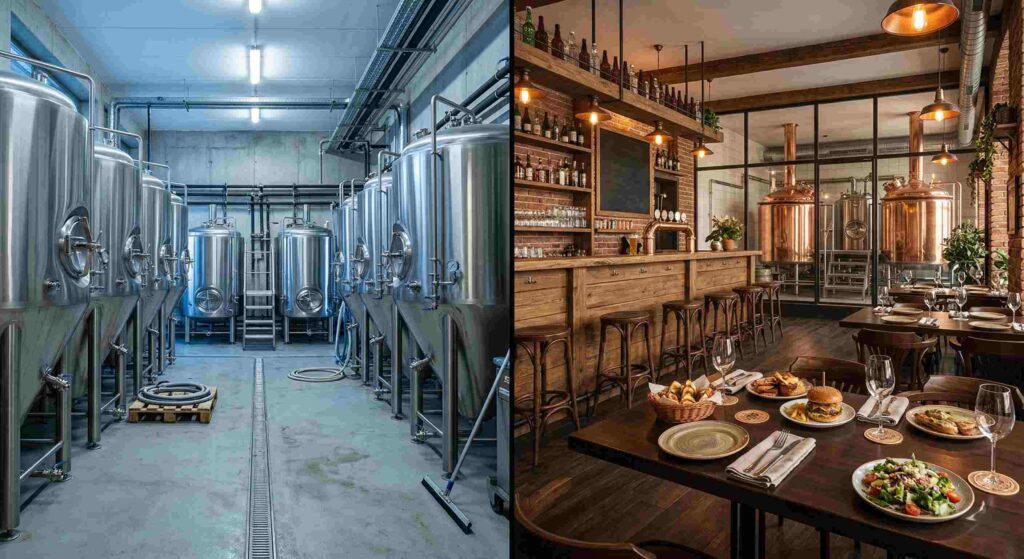 microbrewery or brewpub