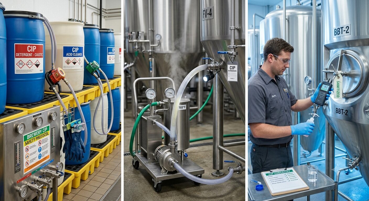 7. Brewery CIP Chemicals: Choosing the Right Products 1 brewery cip chemicals