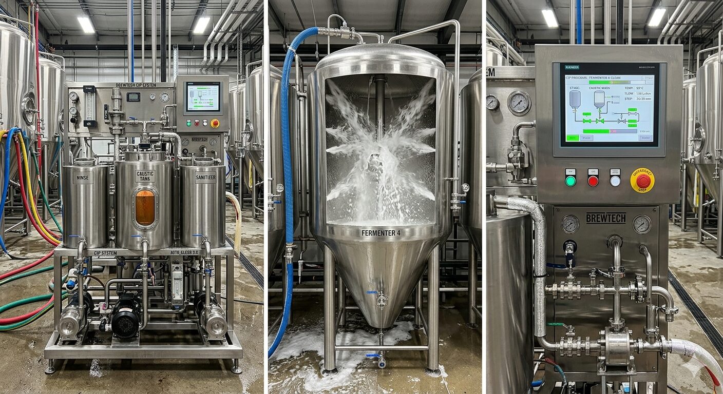 brewery cip system