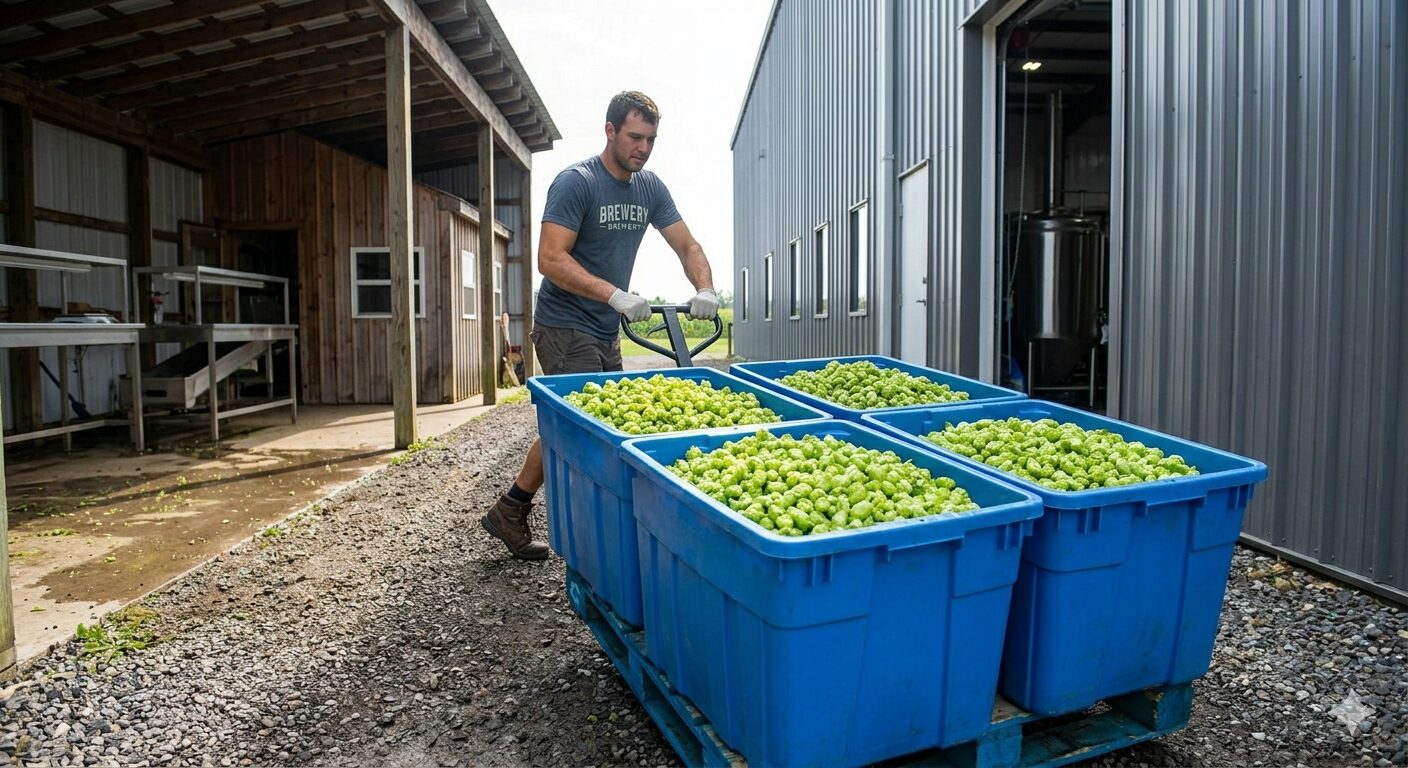 wet hop brewing