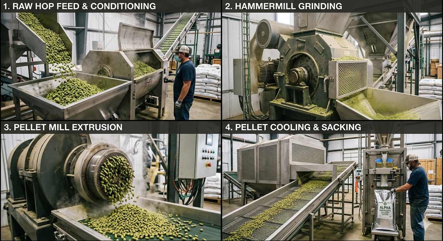 hop harvesting equipment