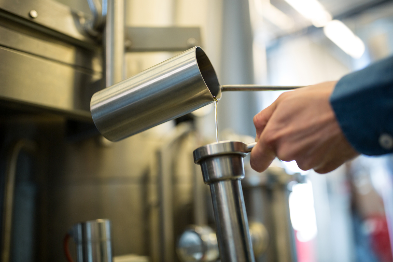 brewery kegging system